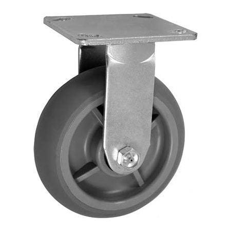 Casterhq 8"x2" Rigid Drywall CART Caster, TPR Wheel, 700LBS Each CB8X2RDWC